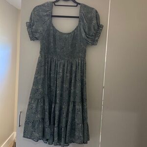 Altar’d state green floral dress